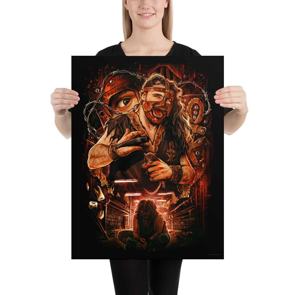 Mankind "Boiler Room" 18x24 Poster
