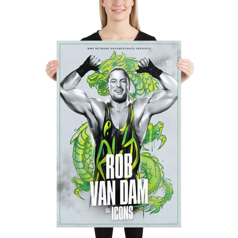 Rob Van Dam "Icons" 24x36 Poster