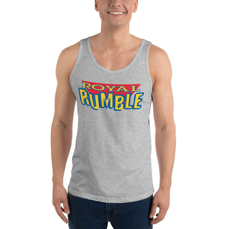 Royal Rumble Retro Logo Unisex Tank Top Tank Top PW Catalog