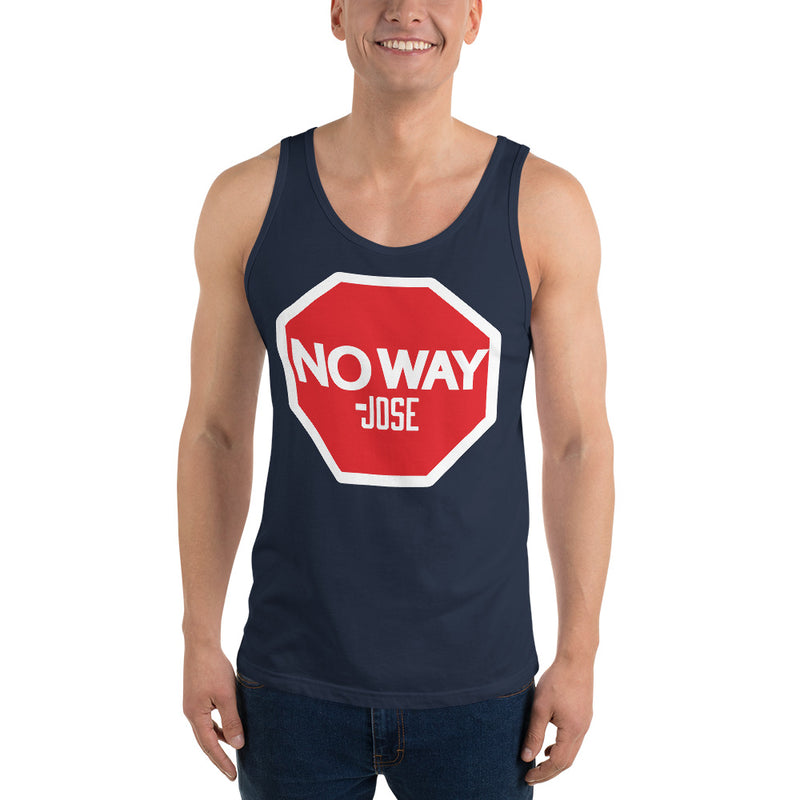 No Way Jose "Stop Sign" Unisex Tank Top