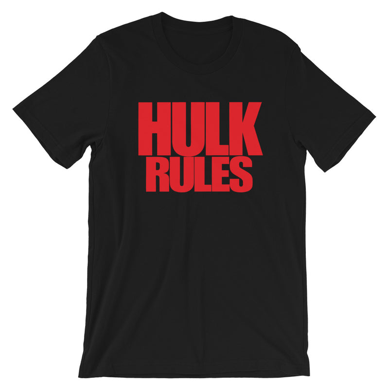 Hulk Hogan "Hulk Rules" Retro T-Shirt
