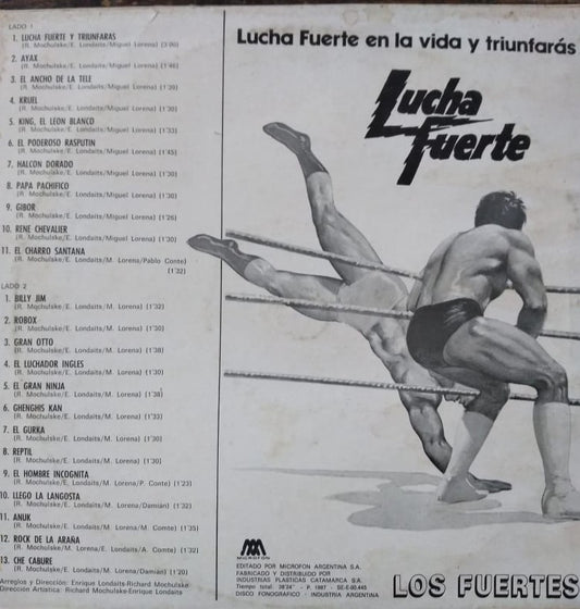 Lucha Fuerte 1987 Los fuertes