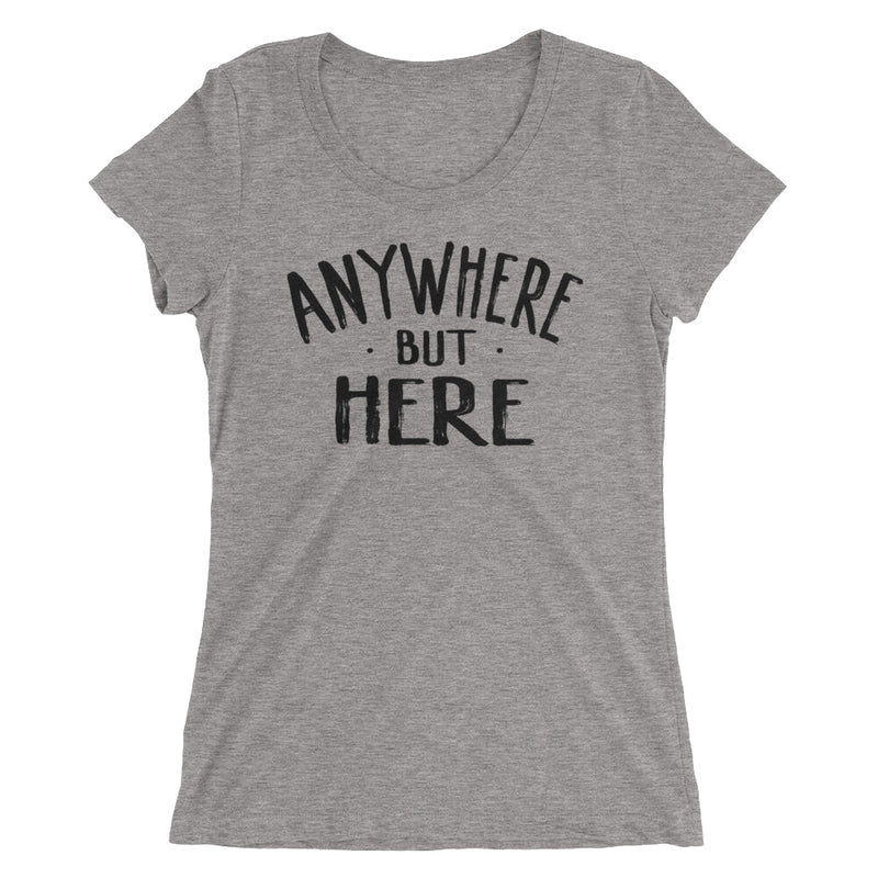 Sami Zayn "Anywhere But Here" Women's Tri-Blend T-Shirt