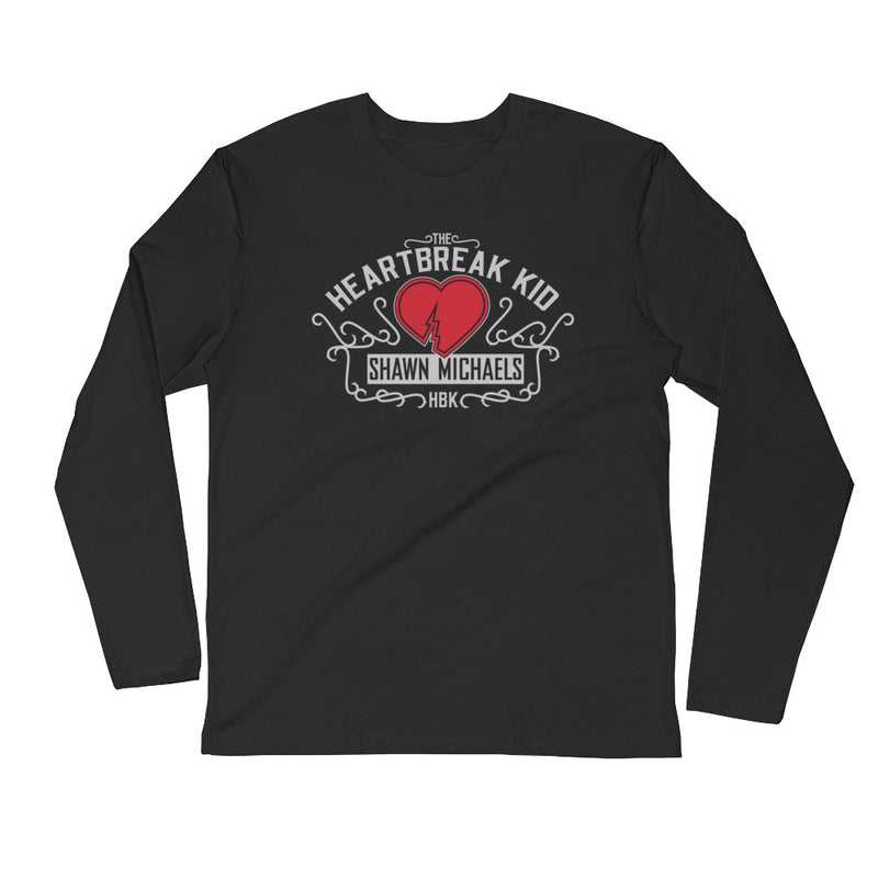 Shawn Michaels "Heartbreak Kid" Long Sleeve T-Shirt