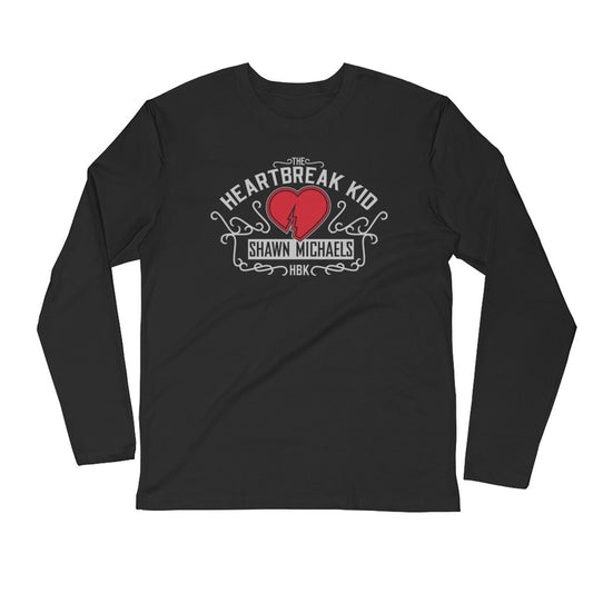 Shawn Michaels "Heartbreak Kid" Long Sleeve T-Shirt T-Shirt PW Catalog