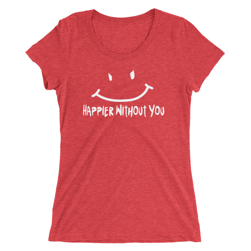 Sami Zayn "Happier Smile" Women's Tri-Blend T-Shirt T-Shirt PW Catalog