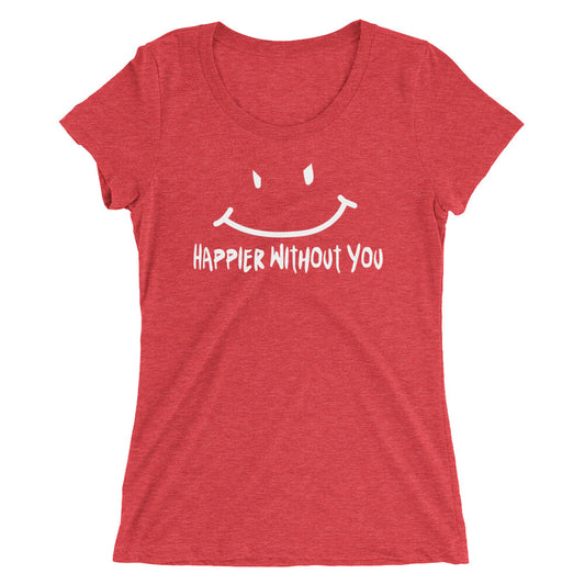 Sami Zayn "Happier Smile" Women's Tri-Blend T-Shirt T-Shirt PW Catalog