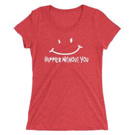 Sami Zayn "Happier Smile" Women's Tri-Blend T-Shirt T-Shirt PW Catalog