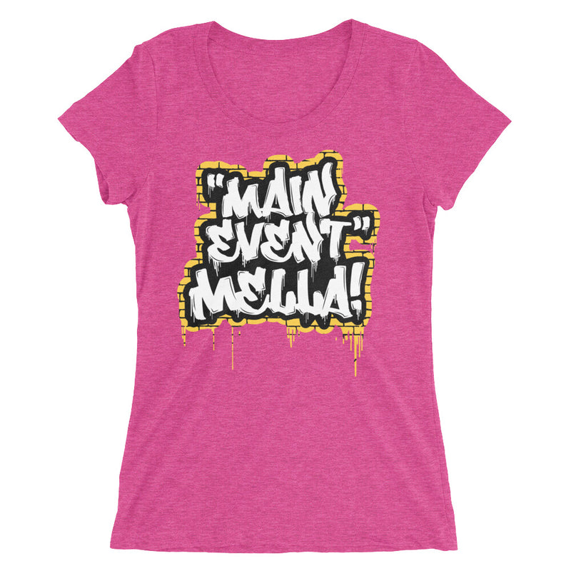 Carmella "Main Event Mella!" Women's Tri-Blend T-shirt