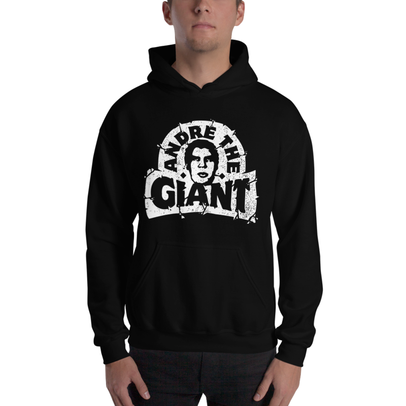 Andre the Giant "Stone" Pullover Hoodie Sweatshirt Sweatshirt PW Catalog