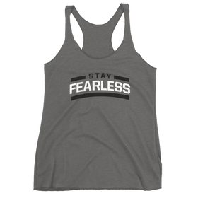 Nikki Bella "Stay Fearless" Women's Racerback Tank Top