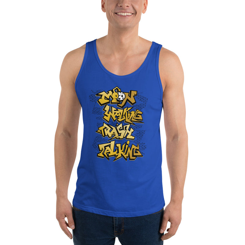 Carmella "Moon Walking, Trash Talking Graffiti" Unisex Tank Top