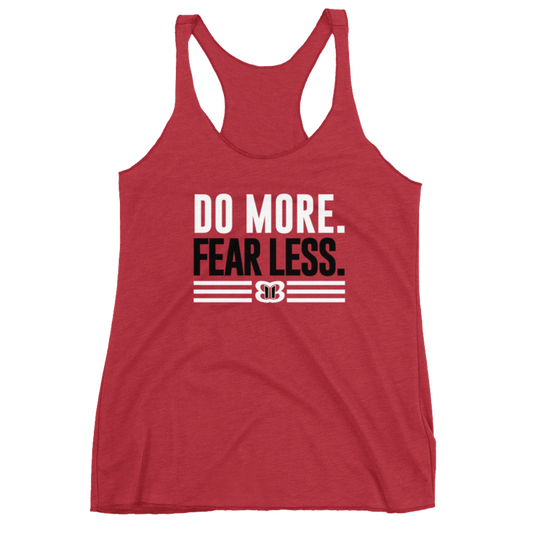 Nikki Bella "Do More Fear Less" Women's Racerback Tank Top Tank Top PW Catalog