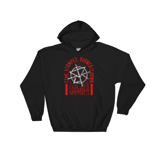Seth Rollins "Burned It Down" Pullover Hoodie Sweatshirt Sweatshirt PW Catalog