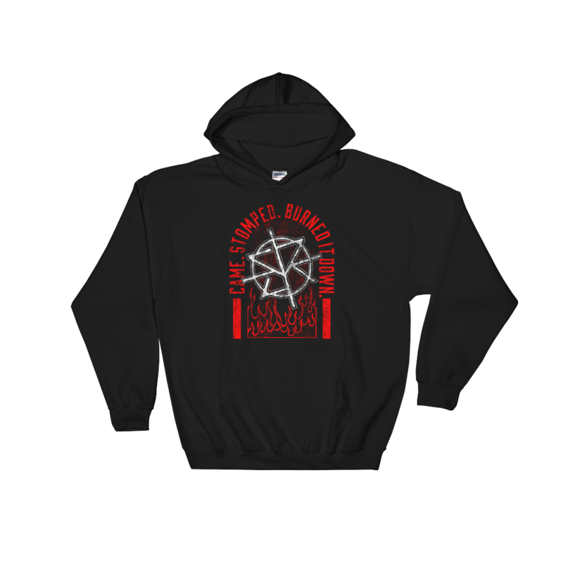 Seth Rollins "Burned It Down" Pullover Hoodie Sweatshirt