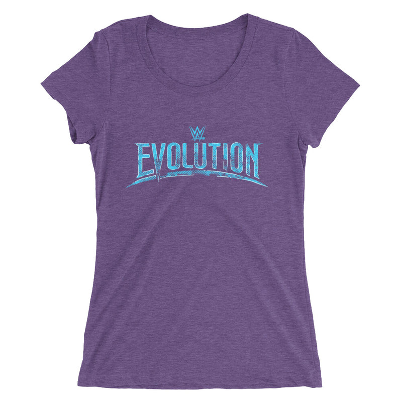 Evolution "Distressed Logo" Women's Tri-Blend T-Shirt