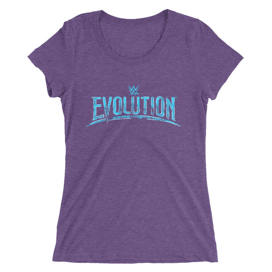 Evolution "Distressed Logo" Women's Tri-Blend T-Shirt T-Shirt PWcatalog