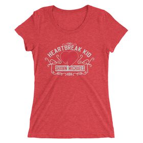 Shawn Michaels "The Heartbreak Kid" Women's Tri-Blend T-Shirt T-Shirt PW Catalog