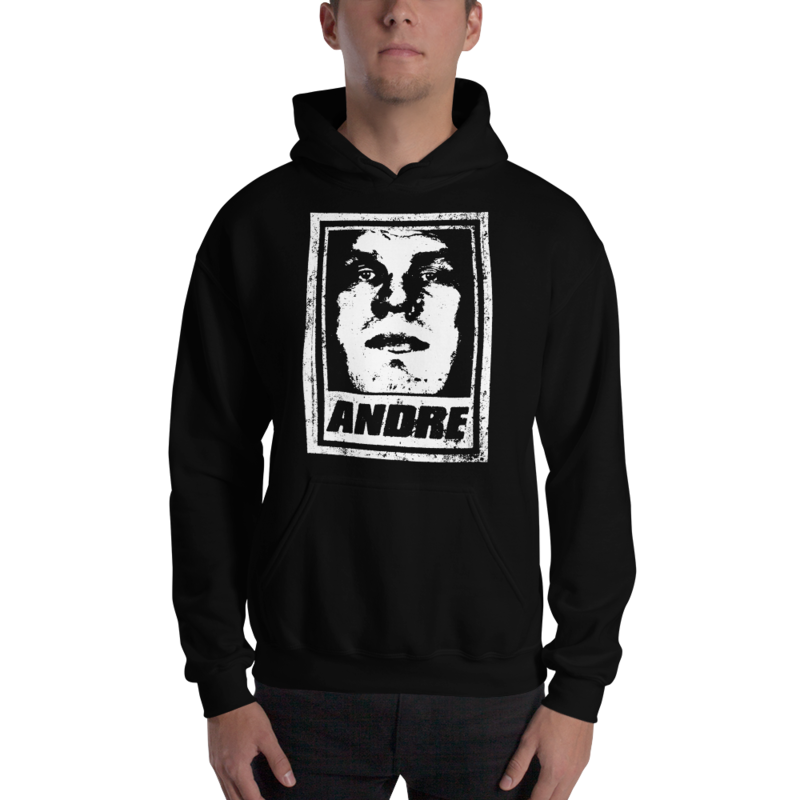 Andre the Giant "Street Art" Pullover Hoodie Sweatshirt