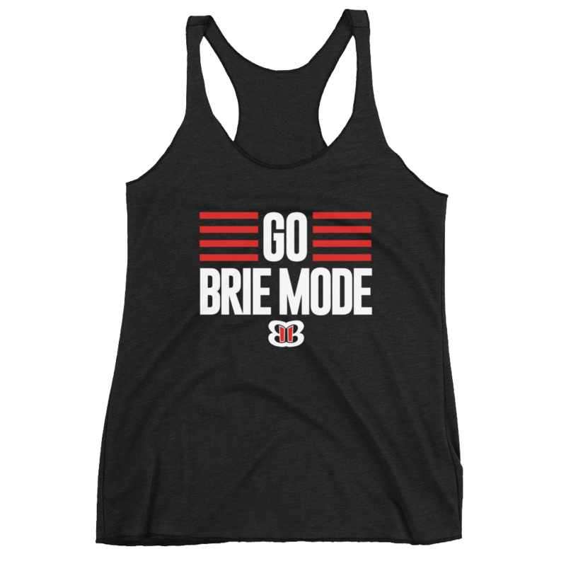 Brie Bella "Go Brie Mode" Women's Racerback Tank Top