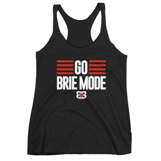 Brie Bella "Go Brie Mode" Women's Racerback Tank Top Tank Top PW Catalog