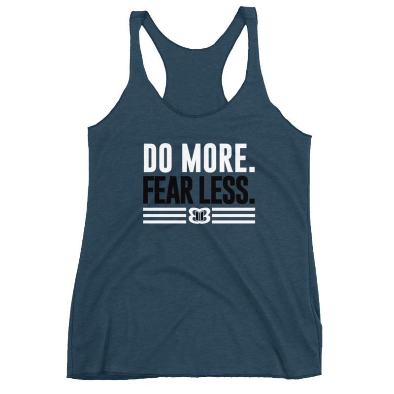 Nikki Bella "Do More Fear Less" Women's Racerback Tank Top