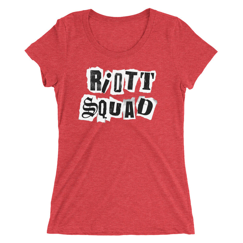 Riott Squad "Logo" Women's Tri-Blend T-shirt T-Shirt PW Catalog