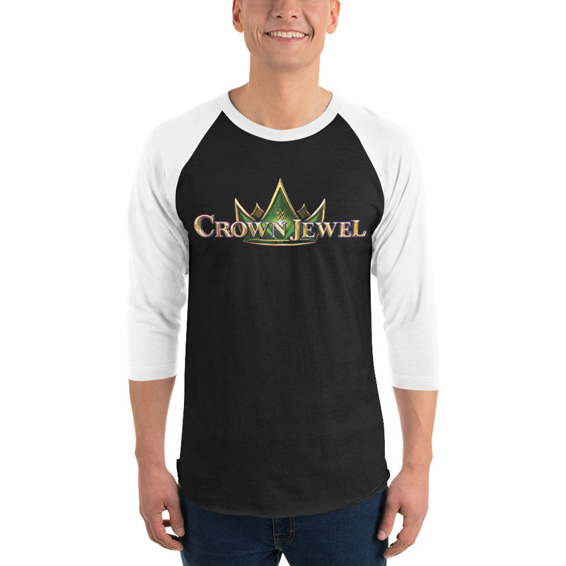 Crown Jewel Logo 3/4 Sleeve Raglan T-Shirt