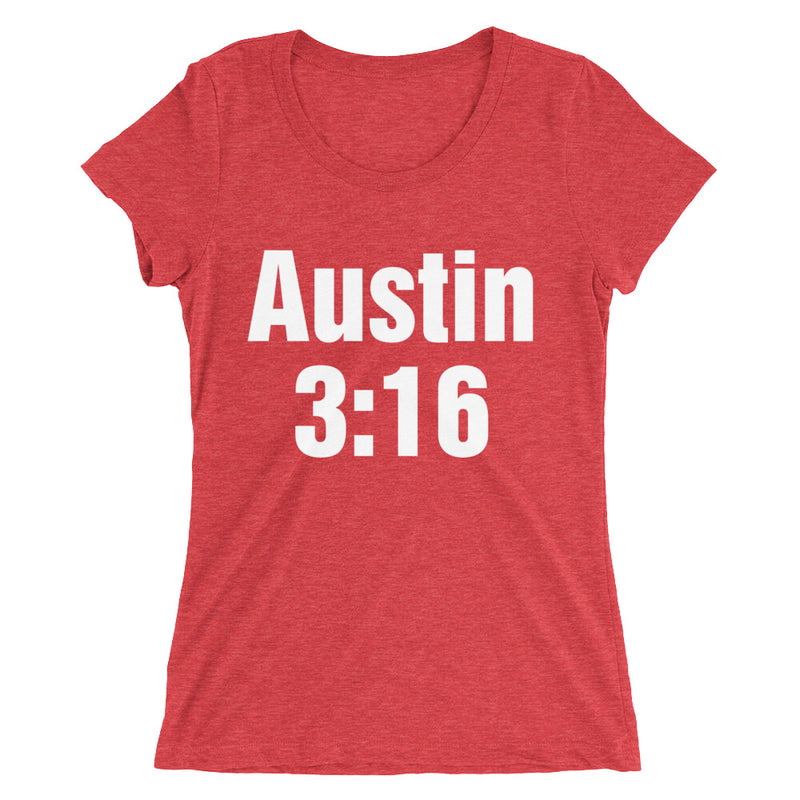 Stone Cold Steve Austin "3:16" Women's Tri-Blend T-Shirt