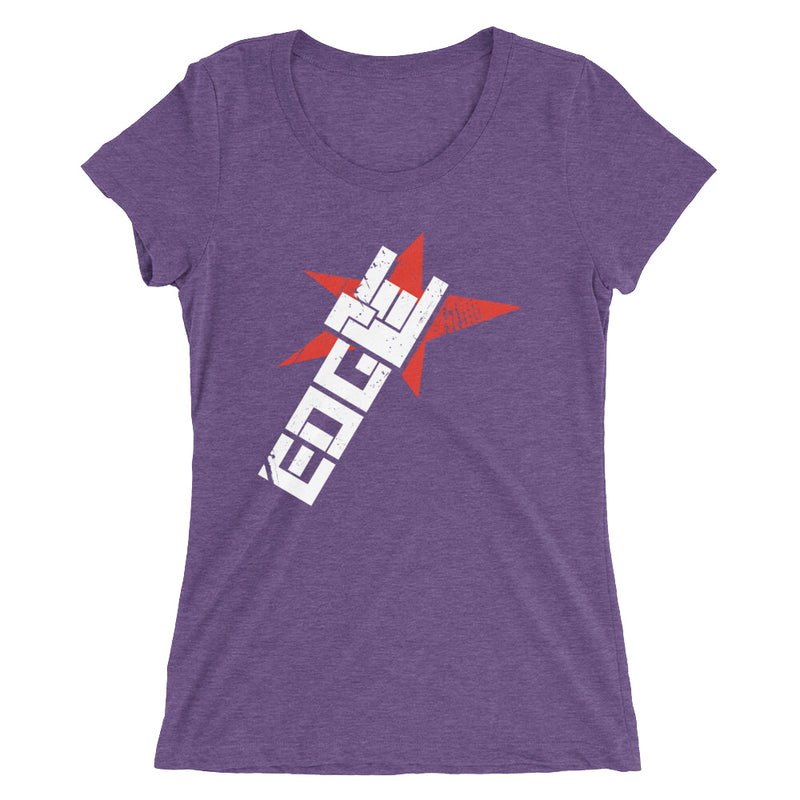 Edge "Horns" Women's Tri-Blend T-shirt