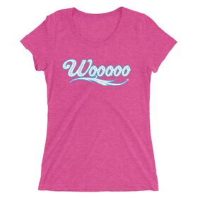 Charlotte Flair "WOOOOO" Women's Tri-Blend T-shirt T-Shirt PW Catalog