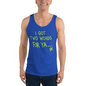 D-Generation X "Two Words For Ya" Unisex Tank Top