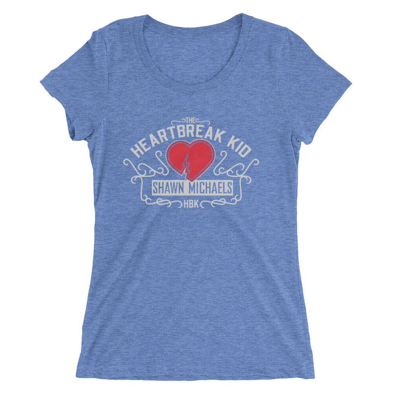 Shawn Michaels "The Heartbreak Kid" Women's Tri-Blend T-Shirt T-Shirt PW Catalog
