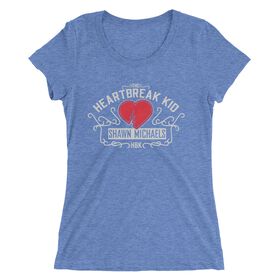 Shawn Michaels "The Heartbreak Kid" Women's Tri-Blend T-Shirt T-Shirt PW Catalog