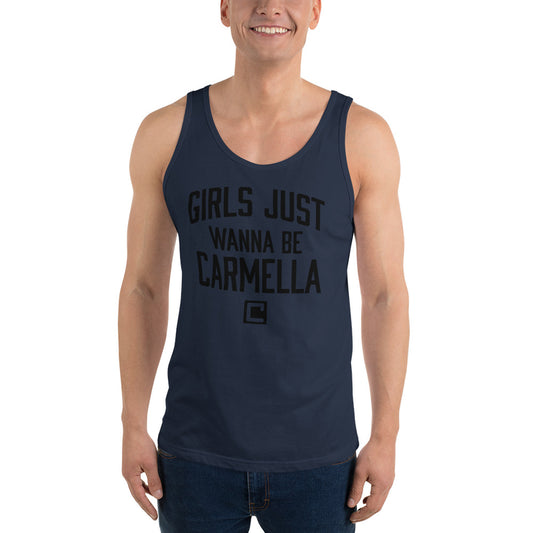 Carmella "Girls Just Wanna Be Carmella" Unisex Tank Top Tank Top PW Catalog