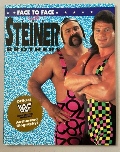 1994 WWF face to face Steiner Brothers Magazine PWcatalog