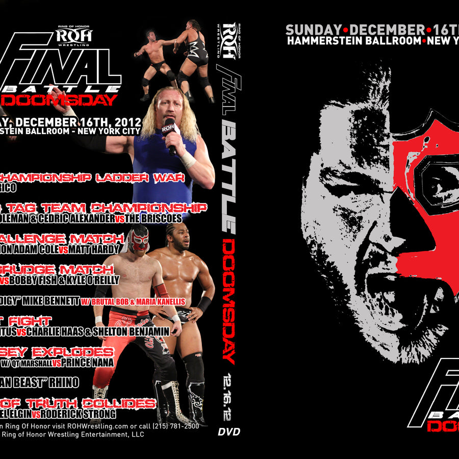 Final Battle 2012: Doomsday- New York, NY 12/16/12 (DVD)