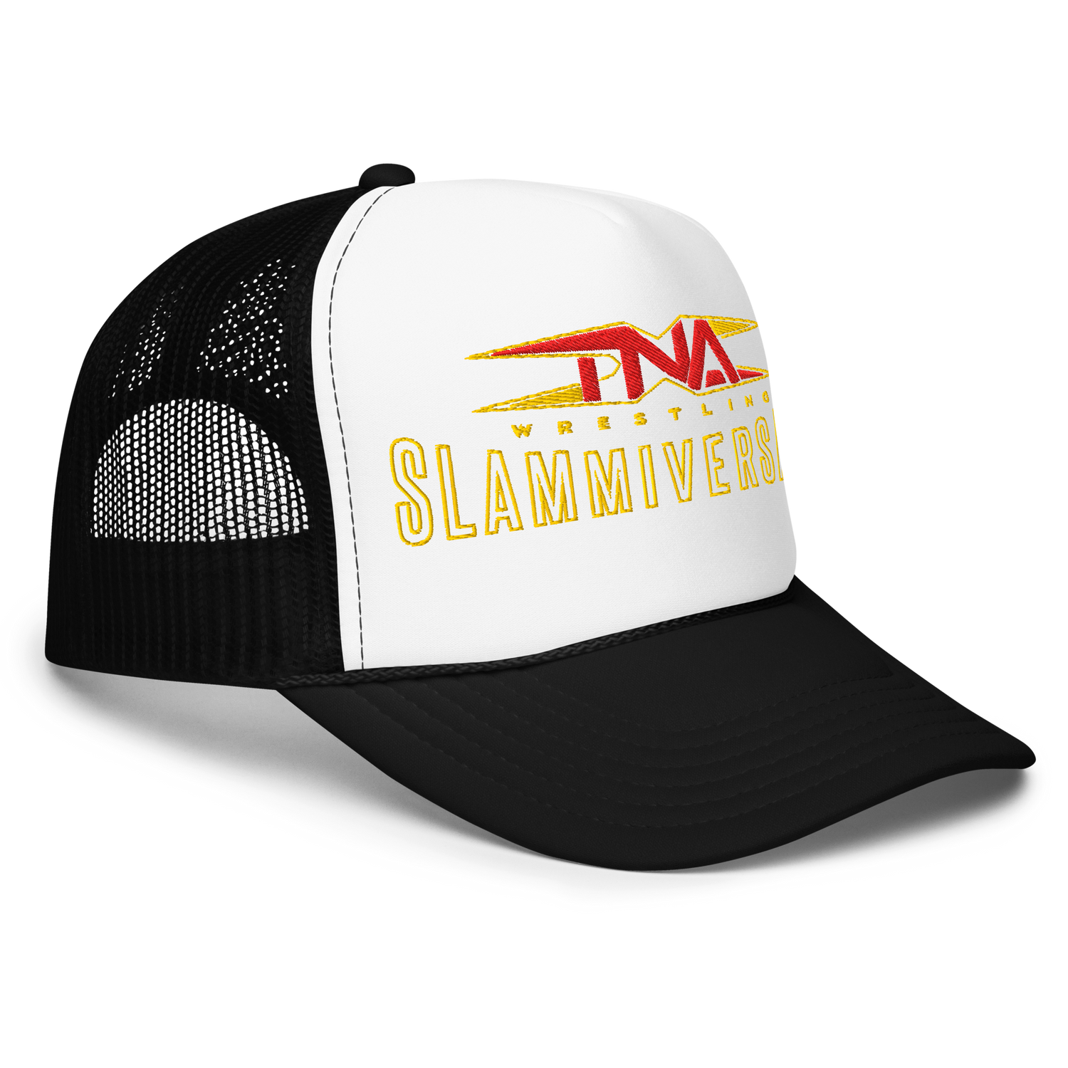 TNA Slammiversary Foam Trucker Hat Trucker PW Catalog
