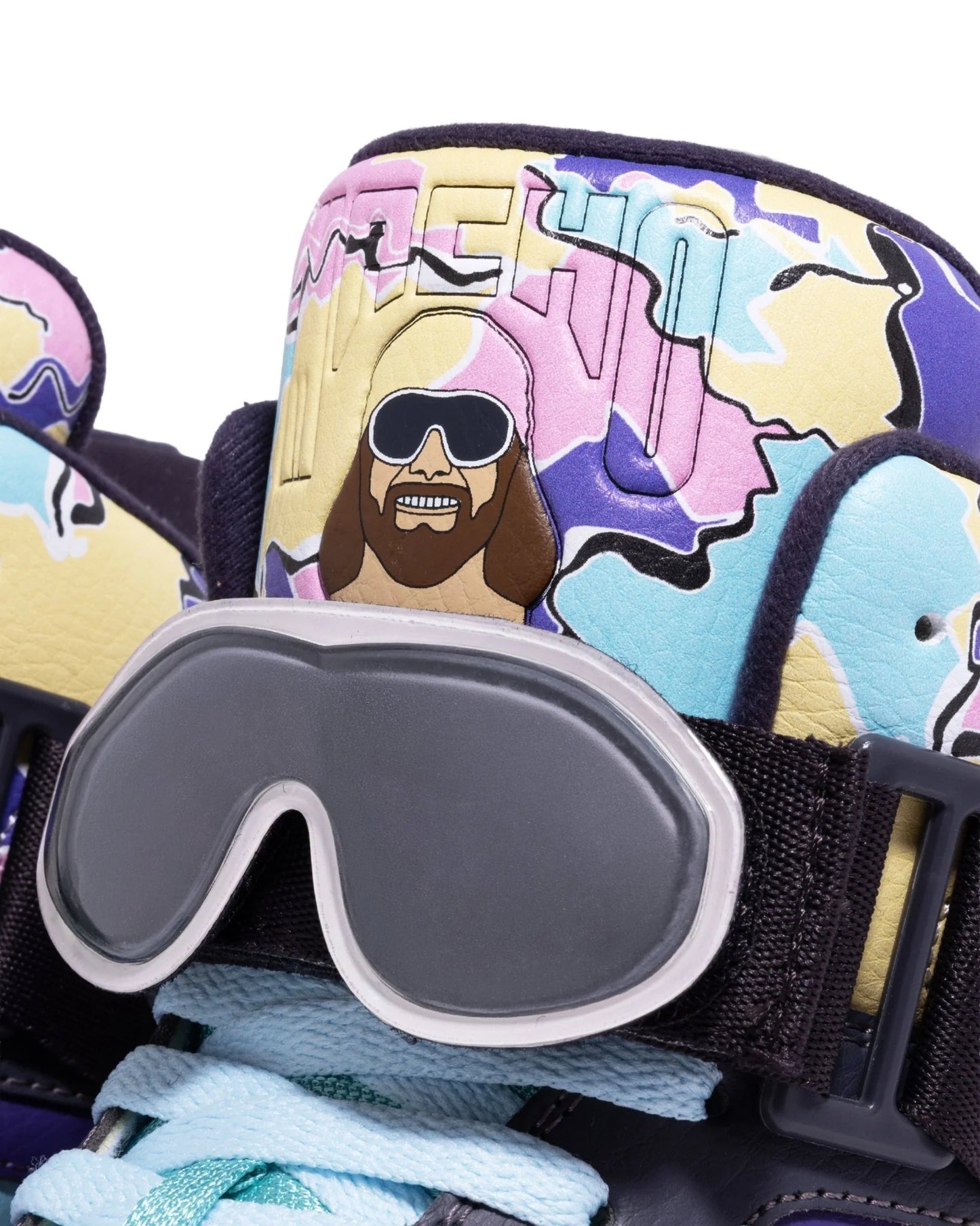 Ewing Athletics Focus x Macho Man Randy Savage Multicolor Sneakers
