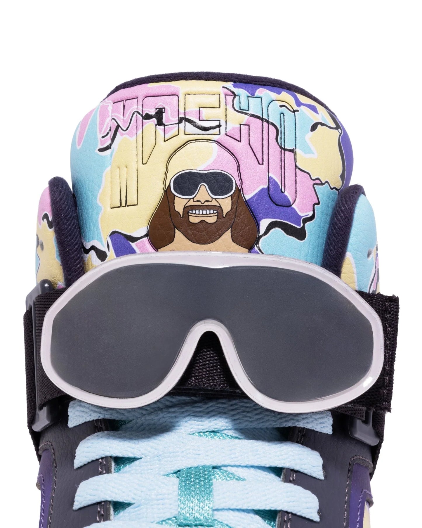 Ewing Athletics Focus x Macho Man Randy Savage Multicolor Sneakers