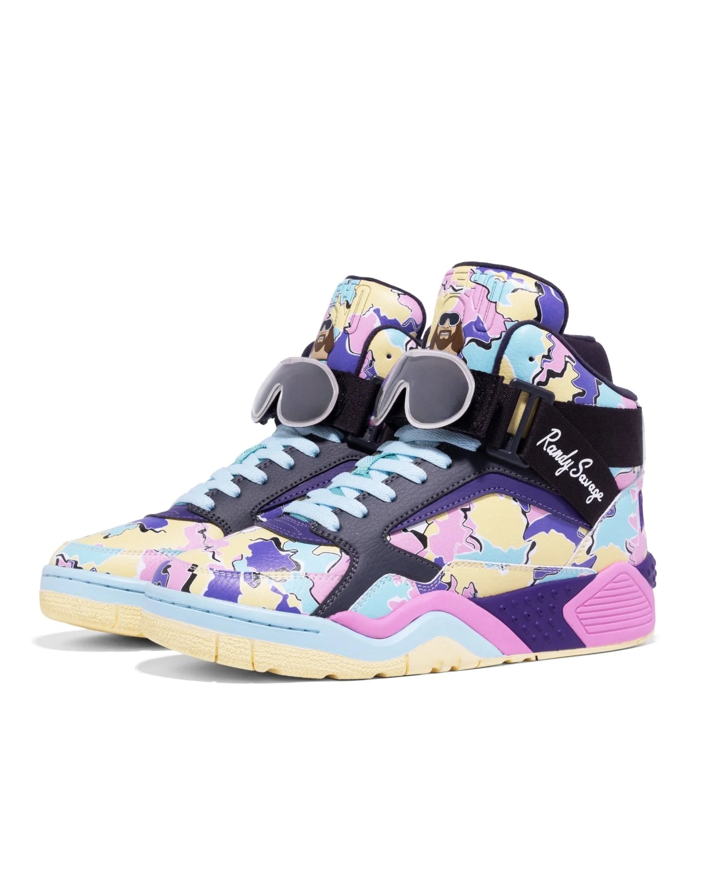 Ewing Athletics Focus x Macho Man Randy Savage Multicolor Sneakers