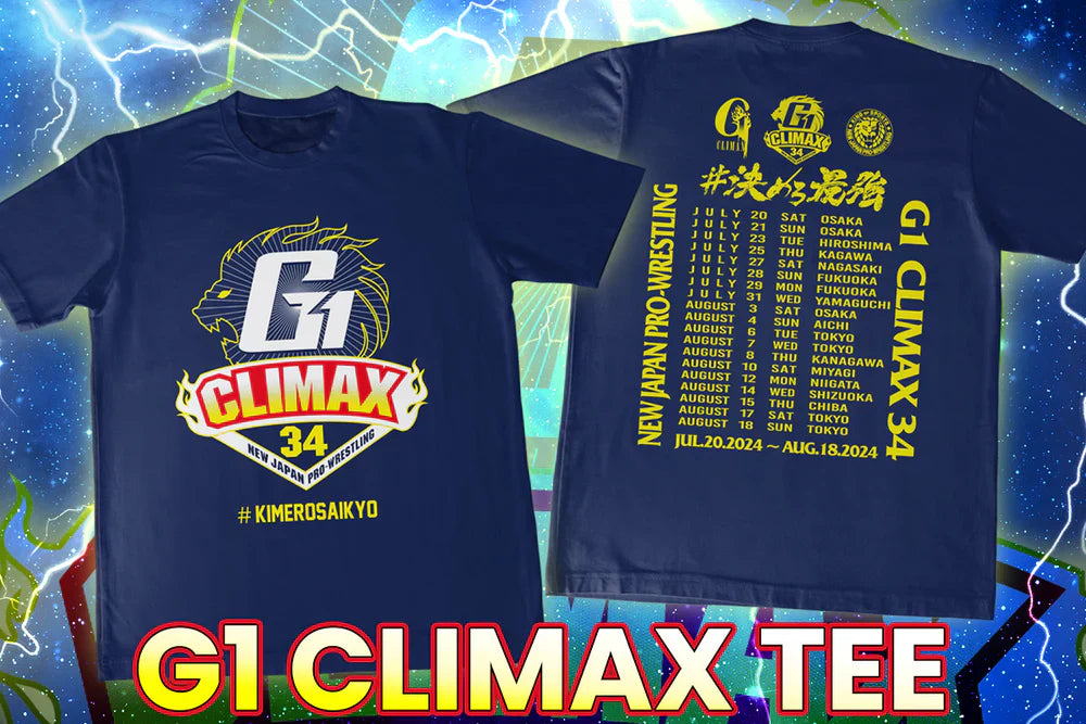 G1 Climax 34 T-Shirt T-shirt PW Catalog