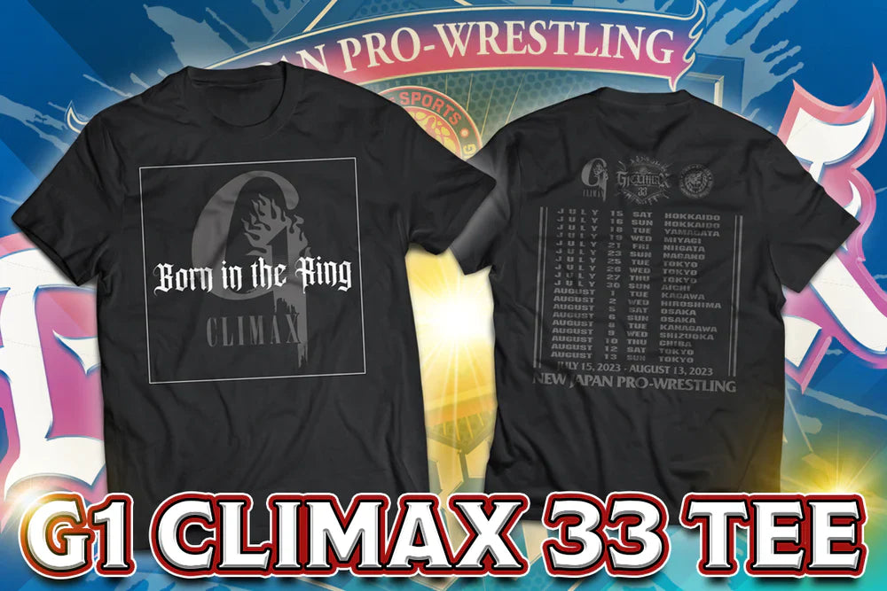 G1 Climax 33 T-Shirt T-Shirt PW Catalog