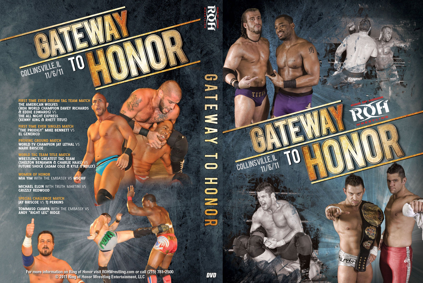 Gateway To Honor- Collinsville, IL 11/06/11(DVD)