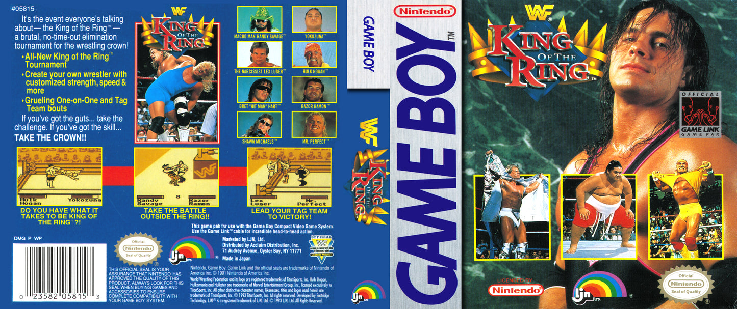 WWF King of the Ring [Game Boy] PWcatalog