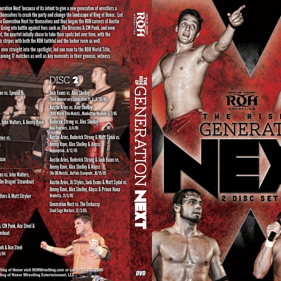 The Rise Of Generation Next (2 Disc Set)