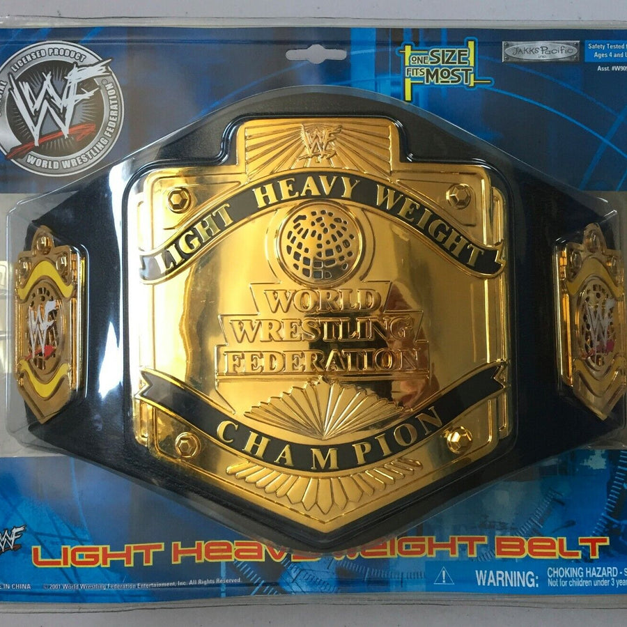 WWF Light Heavyweight championship foam belt by Jakks Pacific PWcatalog