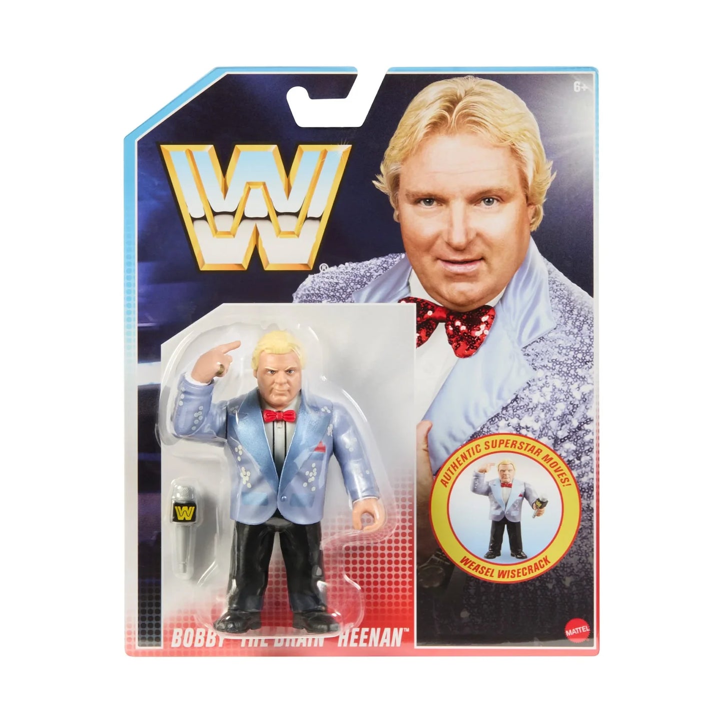 WWE Mattel Retro Series 18 Bobby "The Brain" Heenan Mattel Creations Exclusive