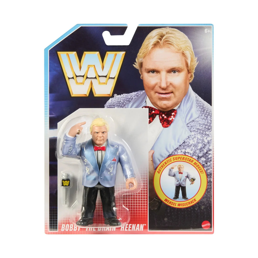 WWE Mattel Retro Series 18 Bobby "The Brain" Heenan Mattel Creations Exclusive