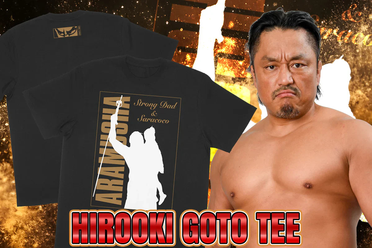 Hirooki Goto - Strong Dad T-shirt T-Shirt PW Catalog